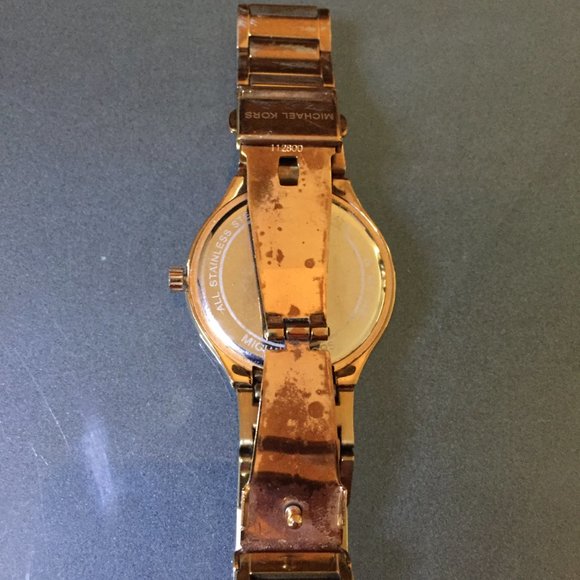 Michael Kors Women's Kerry Rose Gold Tone Watch - Picture 4 of 5